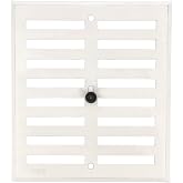 Amig - Rectangular aluminium grille - Ventilation grills for air outlet - Ideal for ceiling in kitchen and bathroom - Dimensi