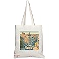 Coralgraph Inc Natural Reusable Shopping Souvenir Tote Bag Featuring Popular Cities and Capitals from Europe and Around the World (Madrid)