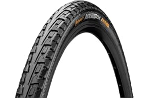 Continental Ride Tour Replacement Bike Tire - Extra Puncture Protection, E-Bike Rated City/Trekking Bicycle Tire (12", 16", 20", 24", 26", 27", 28", 700c)