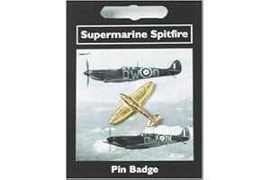 WESTAIR REPRODUCTIONS LTD Spitfire Pin Badge -- Gold Plated Fine English Pewter