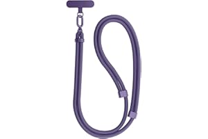 MORSUNBELA Cuerda para Movil Cordon para Movil, Colgador Móvil Cuello, Cmcuerda Móvil Ajustable de 80cm, Cordón para Teléfono Compatible con la Mayoría de los Funda
