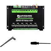 Waveshare Industrial 6-Channel ESP32-S3 WiFi Relay Module, Onboard RS485 / Pico HAT Interfaces, With Multiple Isolation Prote