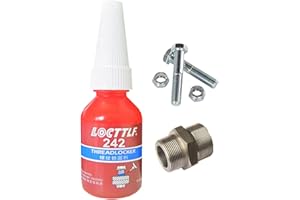 MISOYER Frenafiletti per impieghi gravosi - Colla per Viti ad Alta Resistenza - Sigillante per filettature Metalliche Anti-allentamento Colla anaerobica - Adesivo bloccante per Metalli