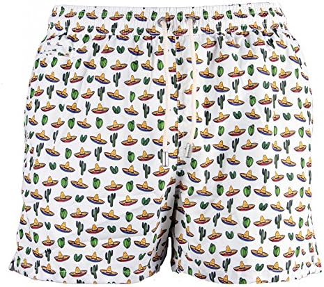 Saint Barth Men's Swimming Briefs White Bianco - White - Medium