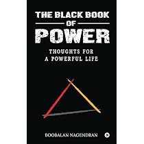The Black Book of Power: Thoughts for a Powerful Life : Boobalan