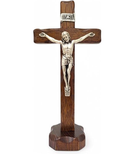 LOT DE 2 crucifix en bois et Christ en métal EUR 9,20 - FR