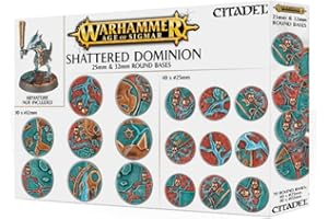 Games Workshop- Aos Shattered Dominion Table et Jeu Miniature, 99120299033, sans Peinture, 25-32 mm