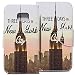 Produktbild Samsung S7 Edge Hülle, SpiritSun PU Leder Wallet Schutzhülle für Samsung Galaxy S7 Edge Bookstyle Design Ledertasche Case Tasche mit Standfunktion und Kredit Kartenfächer - New York