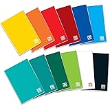 Blasetti One Color - Quaderno a quadretti formato A5, Rigatura 0Q, Quadretti 5mm con margine per 2° o 3° elementare, Confezio