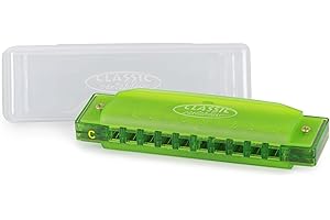 Classic Cantabile FBH-10 GN FunKids harmonijka ustna C-Dur zielona