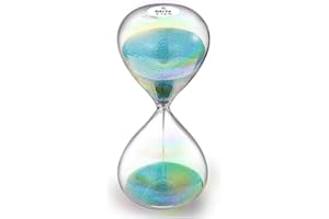 ‎SULIAO SuLiao Sanduhr, 5 Minuten, türkis, 5 Min Hourglass Sand Time, großes Sandglas, reloj de Arena 5 Minuten, für Zuhause, Schreibtisch, Bürodekoration