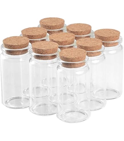 Bestlivings Lot De 16 Mini Bouteilles En Verre Avec Bouchon Liege 50 Ml Petites A Remplir Tube Essai Pour Mariage Bocaux Cadeaux D Invites 1127411163