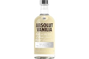 Absolut Vanilia Flavoured Vodka, 38% ABV, 70 cl, Made in Southern Sweden, Award Winning Taste, Vodka with the taste of Vanilla, Works Well for Cocktails, Passionfruit Martini