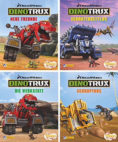 Preisvergleich Produktbild Nelson Mini-Bücher: 4er Dreamworks Dinotrux 1-4