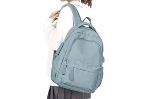 WEPLAN Mochilas Escolares Adolescentes Mochila Instituto Mochila de Viaje Mochila Colegio Mujer Chica Mochilas tipo Casual Mochila Escolar Impermeable Ligera Mochila Portatil 14 Pulgadas