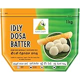 Astra Idli Dosa Batter 1kg | Dosa Mix, Fresh Dosa Mix | Healthy and Tasty | Easy & Instant Mix, with Home-Like Soft and Plain