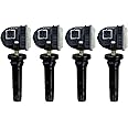 4Pcs TPMS Tyre Pressure Sensors, 2036832 Tire Pressure Monitoring System Sensorfor Replacement, Tire Pressure Monitoring Sensors Fit for Ford Ecosport/Fiesta/Focus