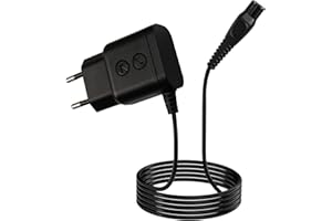 UOWW Cargador 15V HQ8505 para Afeitadora Philips Norelco 5000 7000 9000 MG5750 MG7790 MG7770 MG7720 BG5020 S5050 S9000 PT860 AT750 QP6510 QP6520 QP6530 QP6550 Recortadora de Barba, Adaptador Fuente