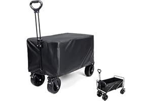 Century Star Housse de protection pour chariot de transport - 90 x 50 x 45 cm - Pliable - Étanche à la poussière - Pour chariot à main - 90 x 50 x 45 cm