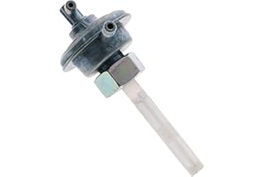 UK-MOTORS Unterdruck Kraftstoffhahn Benzinhahn kurz M14x1,0 für CPI Keeway Yamati Vento TNG PGO