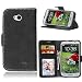 Produktbild GHC Cases & Covers, Für LG Optimus L70 D320 Dual D325 Solid Color Premium PU Ledertasche Deckel Mattglas Flip Stand Case Etui mit Etikettenrahmen (Color : 1, Size : LG Optimus L70 D320 Dual D325)