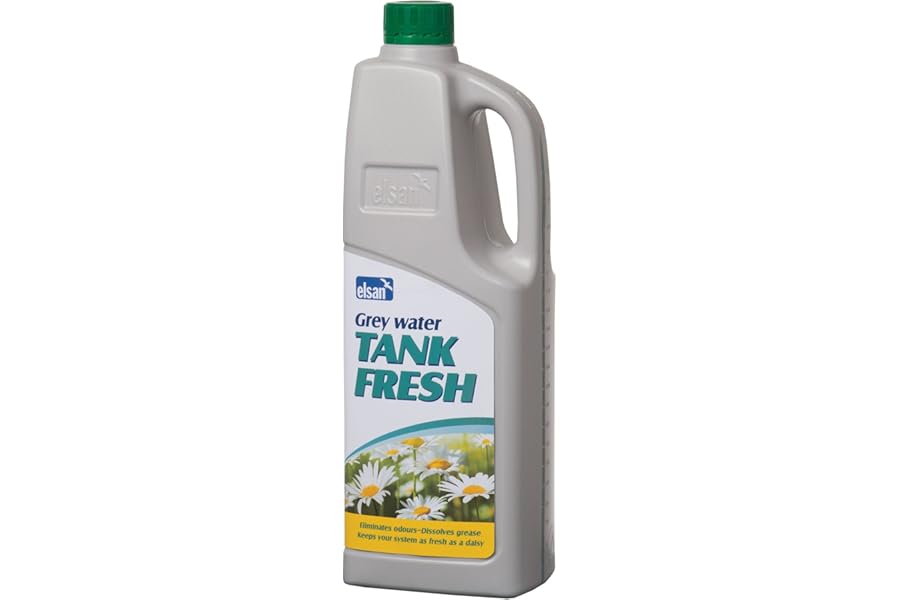 Elsan Fresh 2 Waste Water Tank Additive, Grey, 2 Litre