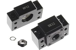 ONLISUM BK12 BF12 Endstützen 1 Satz Feste, schwimmende Kugelumlaufspindel für SFU1605 für SFU1605 Kugelumlaufspindeln Automatisierte