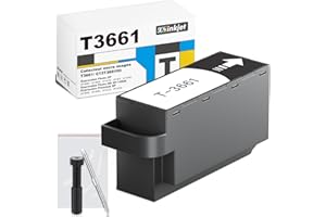 Osinkjet T3661 C13t366100 Boîte de maintenance compatible avec Epson XP-6000 XP-6100 XP-8600 XP-8605 XP-6005 XP-15000 XP-8500 XP-8700 XP-970 XP-6105 Réservoir d'encre résiduelle