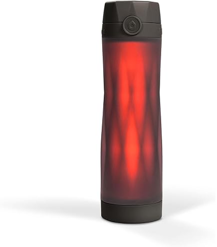 Bouteille à boire Active Flask, en acier inoxydable, avec paille (3