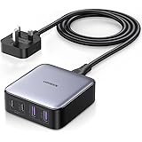 UGREEN 65W USB C Charger GaN Fast Desktop Charger with PD 65W Max Single USB C Port Compatible with MacBook/MacBook Pro/Air,