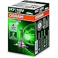 OSRAM ULTRA LIFE H7, halogen headlamp, 64210ULT, 12 V passenger car, energy saving, long lasting lamp, Folding carton box (1 lamp) - clear/silver