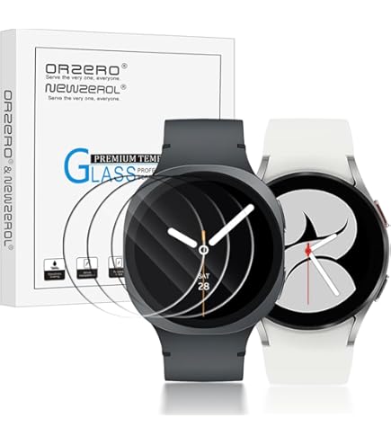 SAMSUNG GALAXY WATCH4 40MM BLACK【3043】 Samsung Galaxy Watch 4-40mm - czarny - inteligentny zegarek