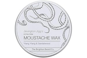 THE BRIGHTON BEARD COMPANY Brighton Bard Company Moustache Wax Tins 30ml (Ylang Ylang & Sandalwood)