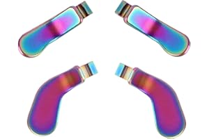 LIXIONGBAO 4 Stück Elite Controller Paddles für Xbox Elite Controller Serie 2, Elite 1 Core Controller Paddles, Elite 2 Controller Zubehör für Xbox Elite One Controller (Farbig Silber) [xbox]