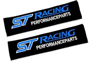 PROTREX UK Racing Style Seat Belt Pads. Pair Supplied. Ka Fiesta Focus Mondeo Fusion Kuga Ecosport Puma Galaxy B-Max C-Max