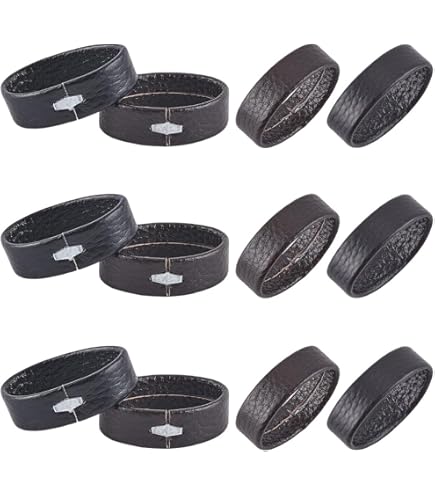 ZCZQC Riem Keeper 6 STKS 3 Kleuren Web Riem Elastische Loop Keepers Retainers Voor 3.5-4 Cm Brede Riemen