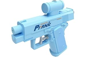 CIKIKI Streich Wasserpistole, Zwanghafte Zwei-Wege-Wasserpistolen, Streich Spritzpistole, Reverse Prank Surprise Wasserpistolen, Kann von vorne und hinten sprühen