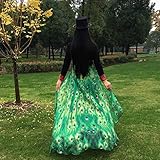 Frau Schal Kolylong® Frauen 197*125CM Chiffon weichen Stoff Schmetterling Flügel Schal Kostüm Zu (Grün) - 