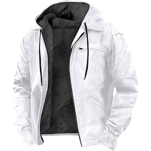 Veste Polaire Homme Grande Taille Full Zippée - Sans Capuche - Chaude Pour Automne/hiver, Outdoor - Tailles M à 7XL
