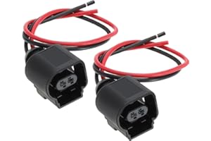 Create idea 2 connettori di riparazione automobilistica a 2 pin compatibili con VW, compatibili con Audi, compatibili con Seat, compatibili con Skoda 8K0973702