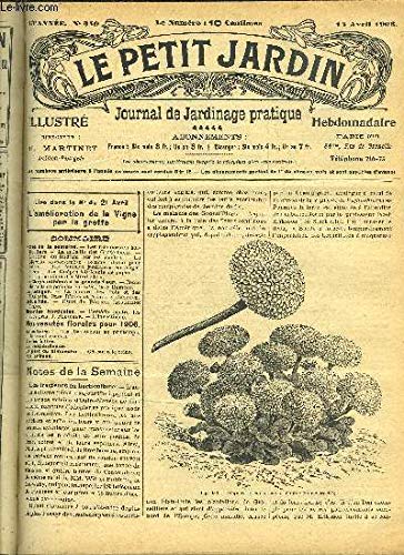 LE PETIT JARDIN ILLUSTRE N° 649 - Notes de la semaine. — Les tracteurs en horticulture - La malaiie des Groseilliers. — L’action du Radium sur les plantes. — La Morelle d«>uce-arnère commn plante pour talus. — Les femmes jardiniers en Angleterre. — Les Gu en ligne