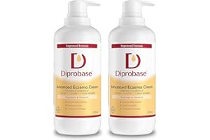 Diprobase Advanced New Formula for Eczema Prone Skin for Red, Inflamed or Damaged Skin Cream, 500 g (Pack of 2)