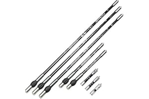 ZSHJG Bogen-Stabilisator, Balance-Stangensystem, 7,6 - 76,2 cm, Kohlefaser-Stabilisator, Dämpfung, Stoßdämpfer für Recurve-Verbundbogen