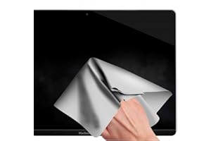 Vroxdrez Forro De Microfibra Y Paño De Limpieza De 13 Pulgadas, Compatible con MacBook Pro 13 Y 14 Pulgadas Y MacBook Air 13 Pulgadas