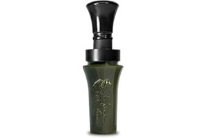 Duck Commander Jase Robertson Pro Series Duck Call – Fácil soplado, Doble caña acrílica para Accesorios de Caza de Patos, acrílico Verde OD