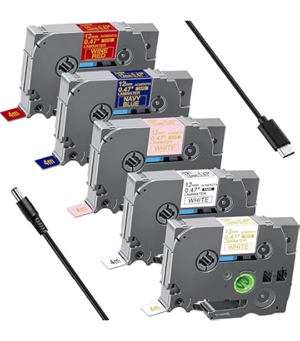 Original Brother TZe-N221 Black On White 9mm X 8m Non-Laminated P-Touch