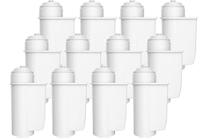 AQUA CREST AquaCrest AQK-01 Reemplazo del filtro de agua para máquinas de café - Brita Intenza; Siemens TZ70033, TCZ7003, TZ70003, EQ. serie; Bosch 12008246 - incluyendo varios modelos de Neff & Gaggenau (12)