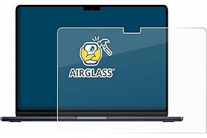 brotect Protection Écran Verre pour Apple MacBook Air 13" M3 2024 Film Protecteur Vitre 9H [Anti-Rayures, Transparent]