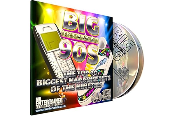 Mr Entertainer Big Hits of The 90's (Nineties) - Double G G) Pack. 40 Classic Songs. karaoké des années 90