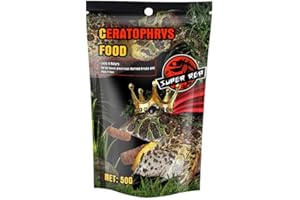 ELLISALANO Alimento para rana, 50 g, con micronutrientes, completo